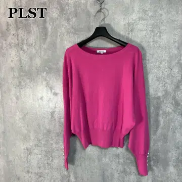 PLST UV컷 레이온 블렌드 돌먼 스웨터 M