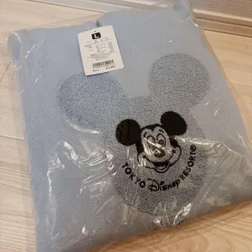 디즈니 리조트 미키 벌룬 후드티 레트로 긴팔 속기모 스카이블루 파랑