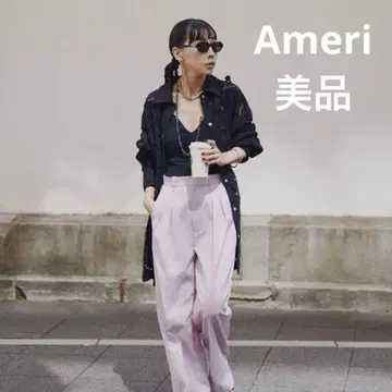새상품급 Ameri VINTAGE LIKE CODE LACE SHIRT
