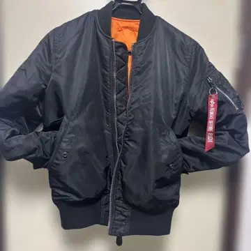 알파 리버서블 MA-1 블랙 S