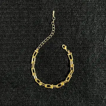 골드 U 링크 체인 ( 조절 )