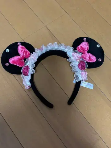 디즈니 머리띠 미니 장미