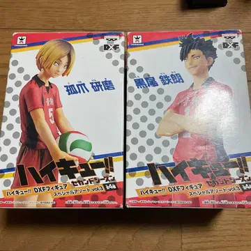 하이큐!! DXF 피규어 코즈메 켄마 쿠로오 테츠로