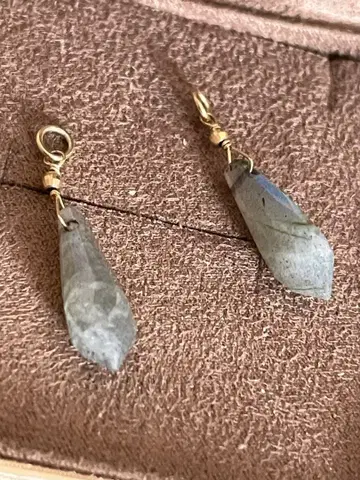 agete 한정판 귀걸이 K10 귀걸이 참