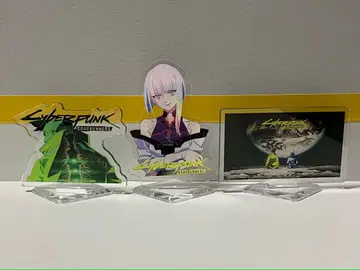 사이버펑크 엣지러너 아크릴 스탠드 3종 세트