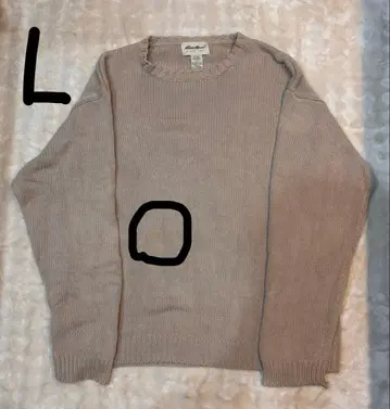 Eddie Bauer 베이지 니트 L