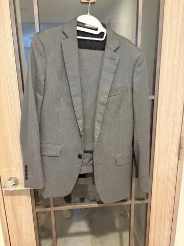 캘빈 클라인 플래티넘 그레이 비즈니스 정장 자켓