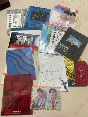 동방신기 Bigeast 팬클럽 뉴스레터 굿즈 세트 (DVD 포함)