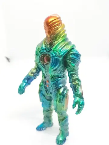 울트라맨 소프트 비닐 그리자 제2형태 리페인트