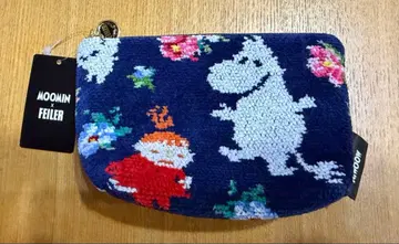 MOOMIN x FEILER 네이비 파우치