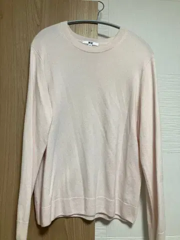 유니클로 캐시미어 니트 핑크 3XL