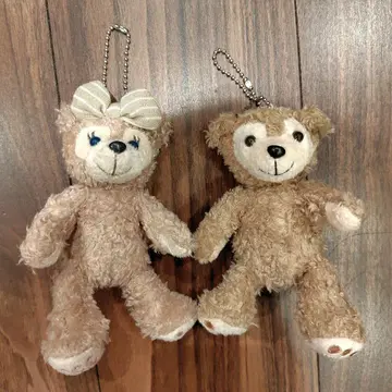 더피 셰리메이 봉제인형 배지 키링 세트