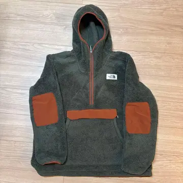 THE NORTH FACE 보아 플리스 후드티 XL 카키