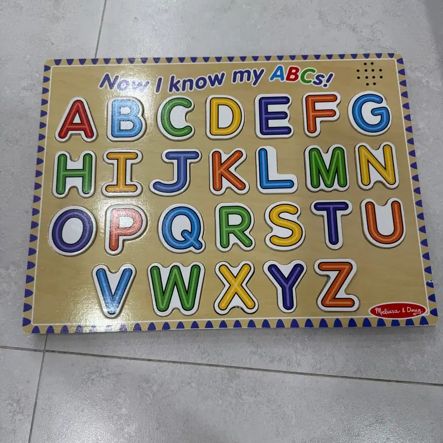 멜리사앤더그 알파벳 사운드 퍼즐 / 아기 장난감 #멜리사앤더그,#아기퍼즐,#영어공부,#아기장난감,#알파벳퍼즐 on Bunjang  Global Site., image size:900x900