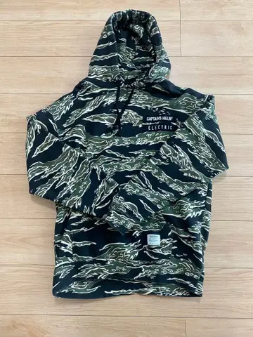 CAPTAINS HELM 일렉트릭 카모플라쥬 카모 무늬 후드티 L사이즈