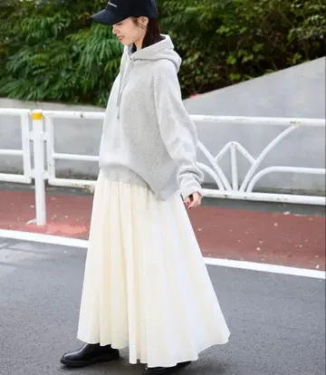 SLOBE IENA 에어리 와이드 실루엣 후디