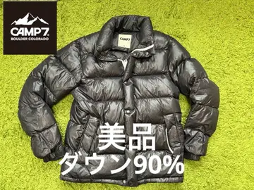 새상품급 CAMP7 다운 자켓 블랙 M사이즈 익일 배송 OK!