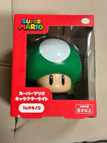 슈퍼 마리오 1UP 버섯 캐릭터 라이트
