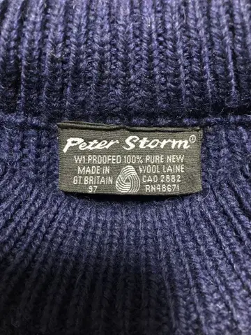 90s 영국제 Peter Storm 피터 스톰 리브 스웨터