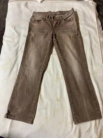 EDWIN 503 브라운 데님 30 사이즈 인심 약 70cm