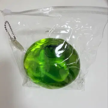 스트레스 볼 파란 사과 미사용 새상품 스퀴즈