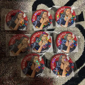 [ONEPIECE] 벤 벡맨 올스타 캔뱃지 8개 세트