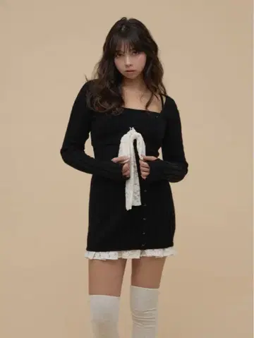 andmary Sasha lace set up black