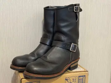 Red Wing Shoes 엔지니어 부츠 블랙