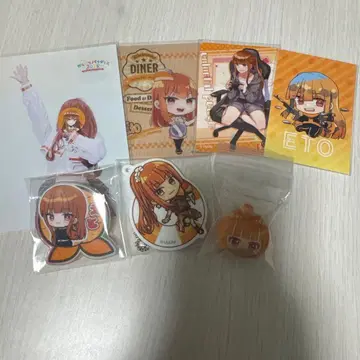 에토 복숭아 축제 트레이딩 카드 브로마이드 클립 구미 카드 썸머랜드 키링