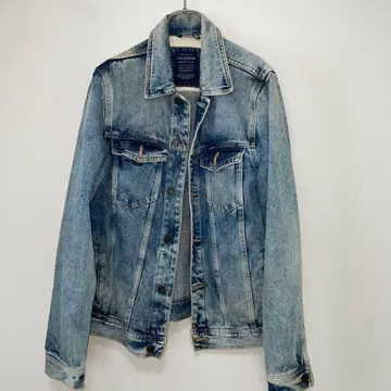 PULL&BEAR 데님 자켓 L 사이즈 면100 캐주얼 블루