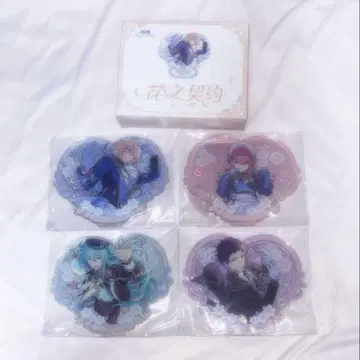 앙스타 앙상블 스타즈 꽃의 계약 아크릴 스탠드 캔뱃지 fine