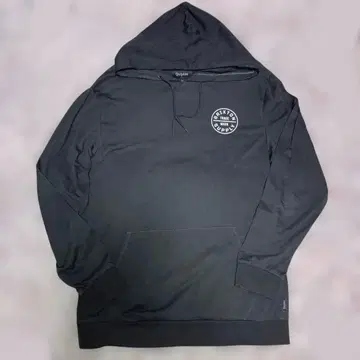 블랙 후드 부착 후드티