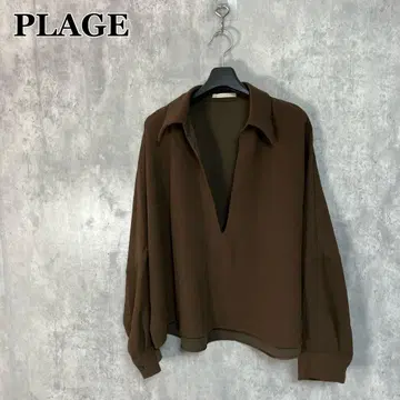 PLAGE GEORGETTE SKIPPER 블라우스