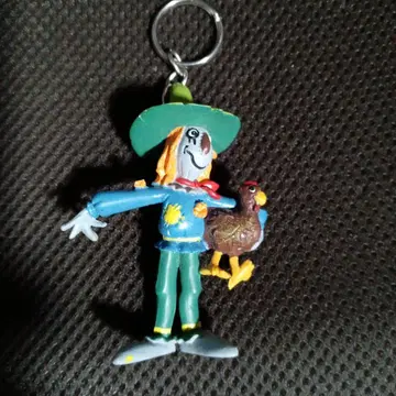 오즈의 마법사 허수아비 키링 닭 포함