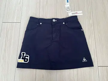 [택 포함 새상품] 르꼬끄 골프 스커트 큐롯 L 네이비 여성용