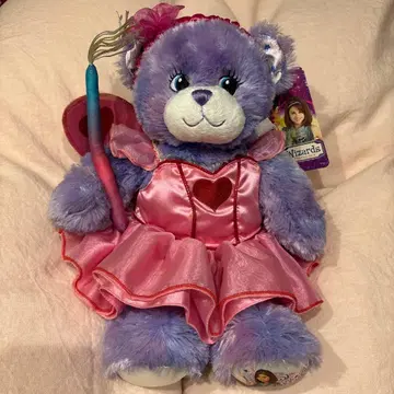 레어 build a bear rose bear 봉제 인형 본체 + 의류