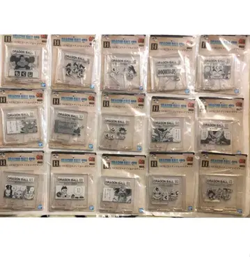 제일복권 드래곤볼 40th 그 두 번째 H상 스탠드&로고 블록 15종