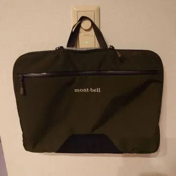 mont-bell 비즈니스 백 다크 그린