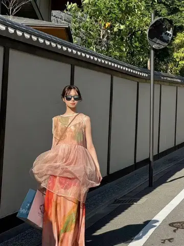 AMERI 3WAY MARGOT GEL ART DRESS