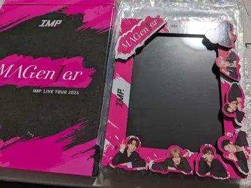 IMP. 사진 프레임 LIVE TOUR MAGenter 포토 카드 없음