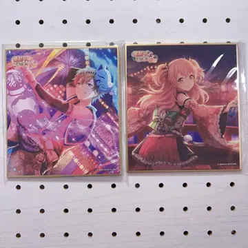 프로세카 색지 시노노메 아키토 모모이 에리 2점 세트