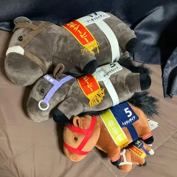 경주마 봉제 인형 세트