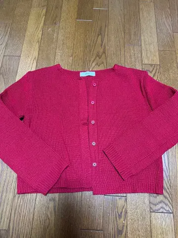 ohotoro 빨간색 가디건