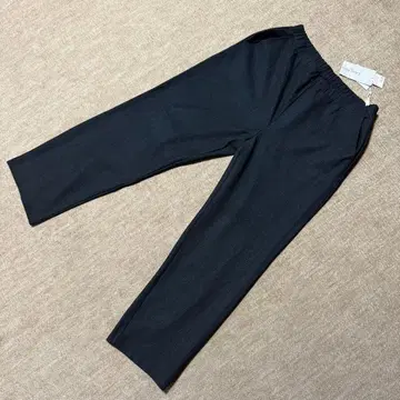 택 포함 새상품 Liliane Burty 캐주얼 팬츠 블랙