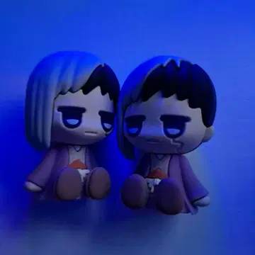 아사기리 겐 쵸코라바 피규어 2세트