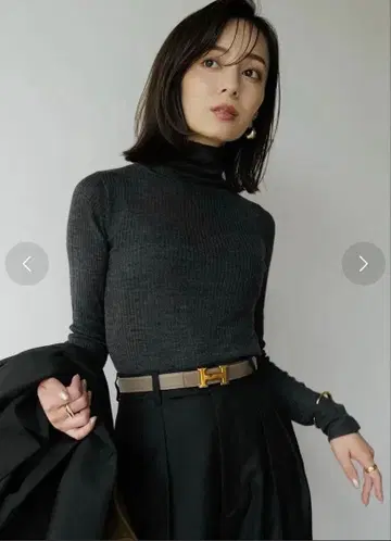 anuans 울핏 리브 터틀 풀오버 ( GREY )