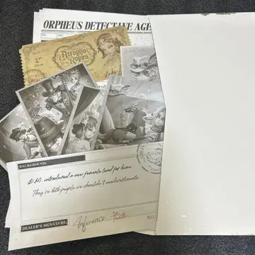 IdentityV 7주년 오프라인 팩 서류