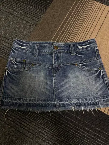 데님 타이트 스커트