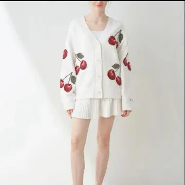 gelato pique 체리 JQD 가디건 셋업 제라피케