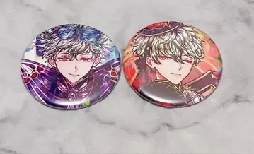 하나마루 아쿠네코 캔뱃지 바토칸 원더랜드 크리스마스 서커스 세트